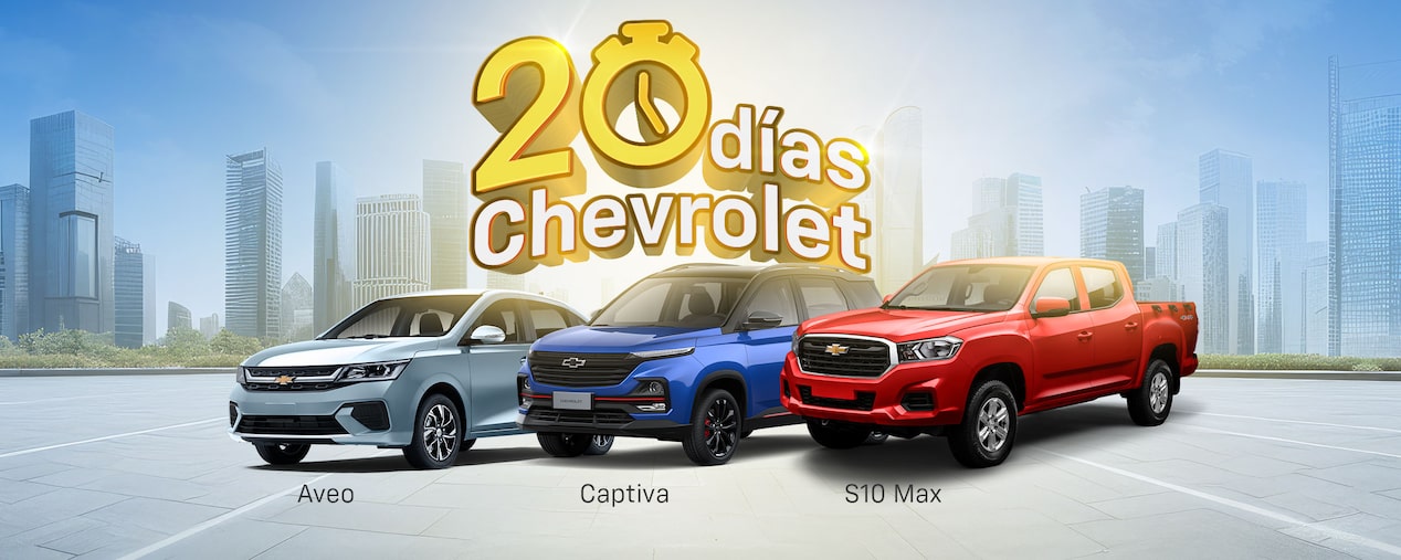 Promoción 20 días Chevrolet