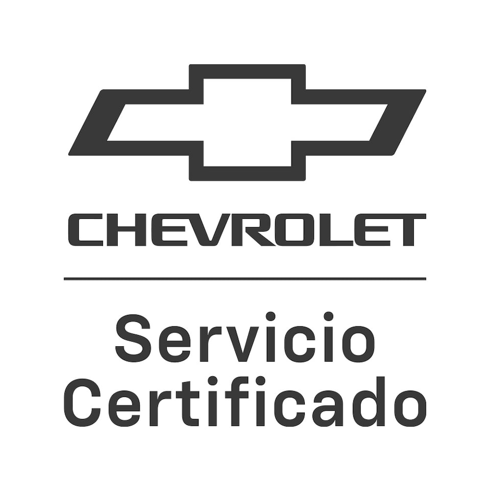  Logotipo de servicio certificado Chevrolet