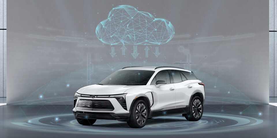 Plataforma de Software Ultifi diseñado para Chevrolet Blazer EV 2025, SUV 100% eléctrica con diseño deportivo