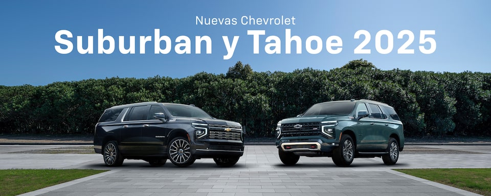 Nueva Chevrolet Suburban y Chevrolet Tahoe 2025