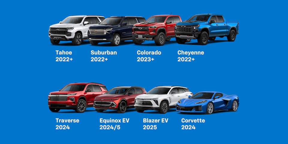 Compatibilidad integrada de Google con Tahoe, Suburban, Colorado, Cheyenne, Traverse, Equinox EV, Blazer EV y Corvette