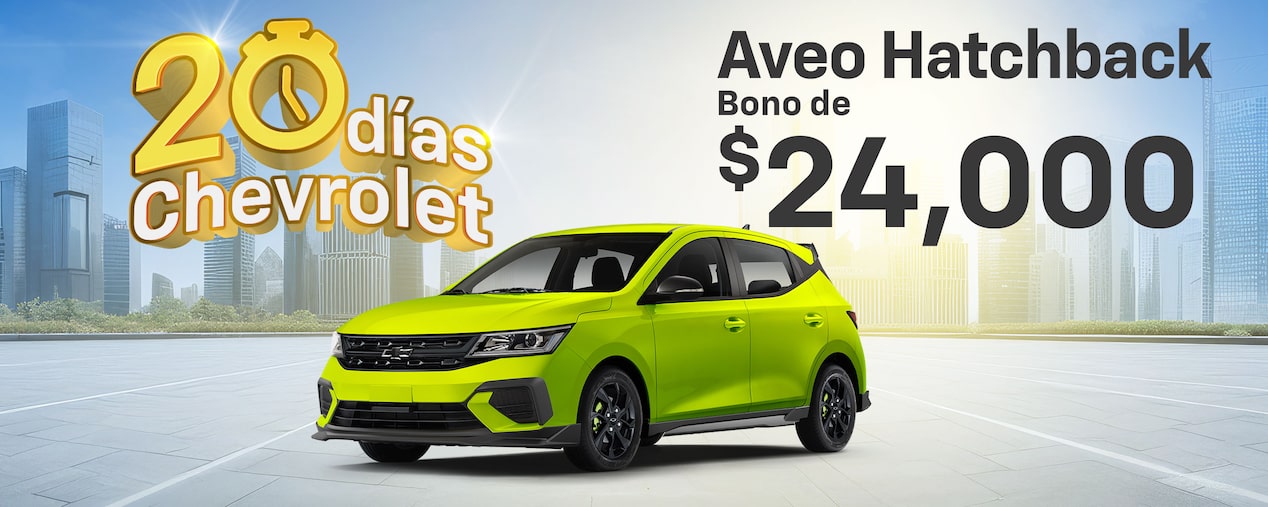 Promoción 20 días Chevrolet