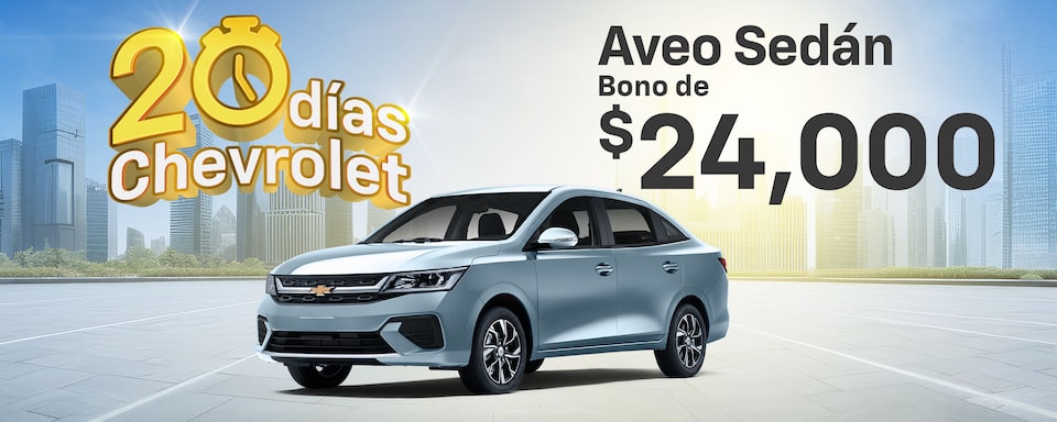 Aprovecha las mejores ofertas con los 20 días de Chevrolet