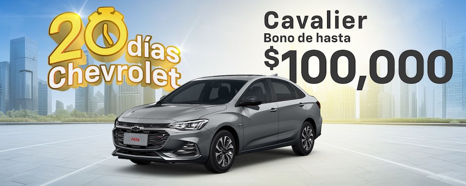 Promoción 20 días Chevrolet