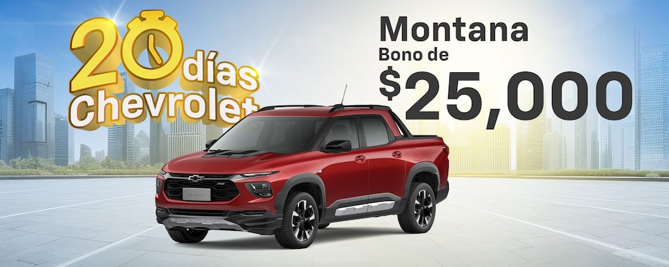 Aprovecha las mejores ofertas con los 20 días de Chevrolet