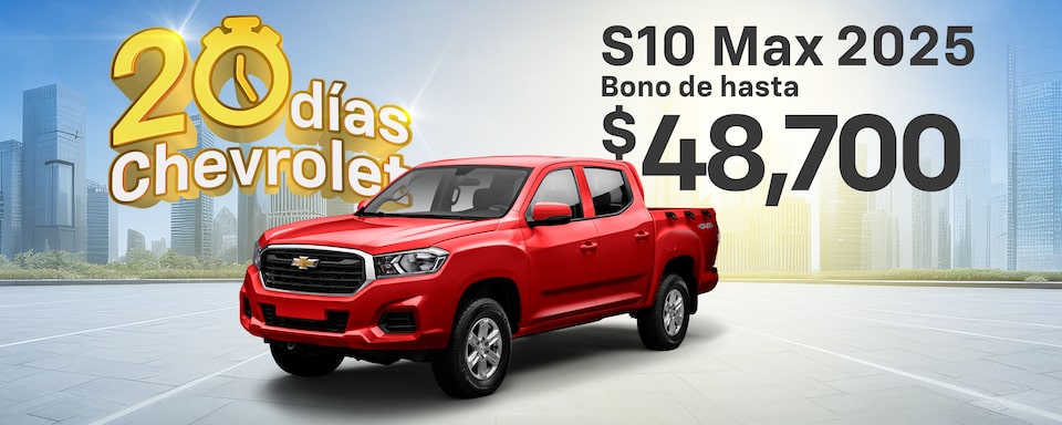 Promoción 20 días Chevrolet