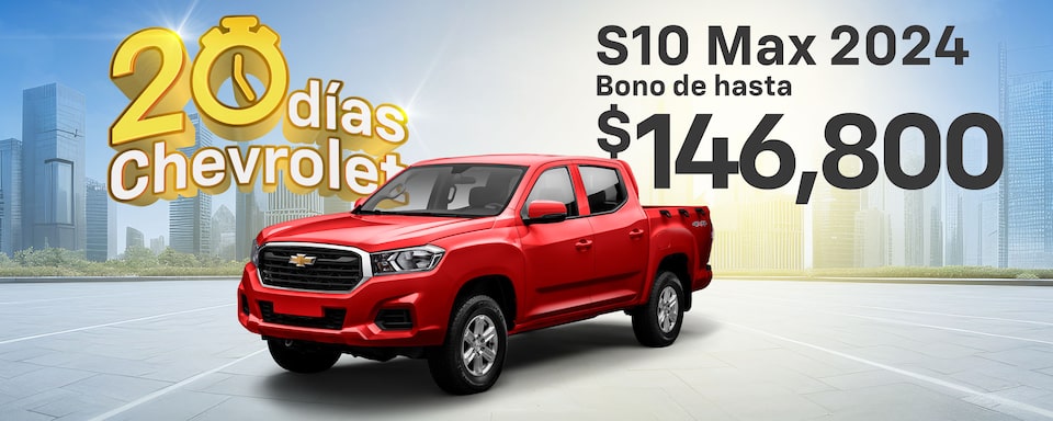 Promoción 20 días Chevrolet