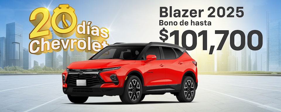 Aprovecha las mejores ofertas con los 20 días de Chevrolet