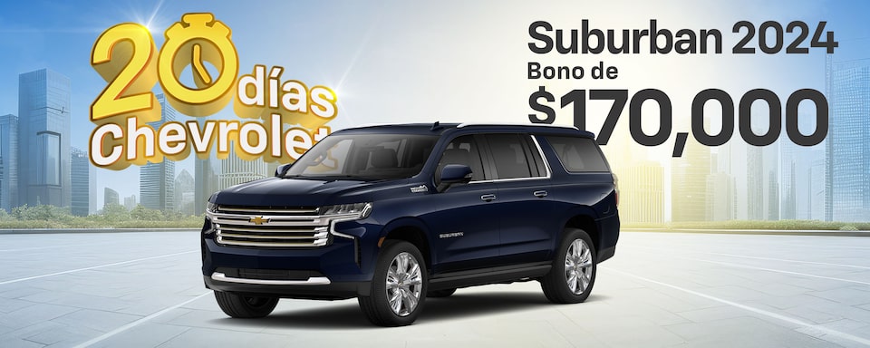 Aprovecha las mejores ofertas con los 20 días de Chevrolet