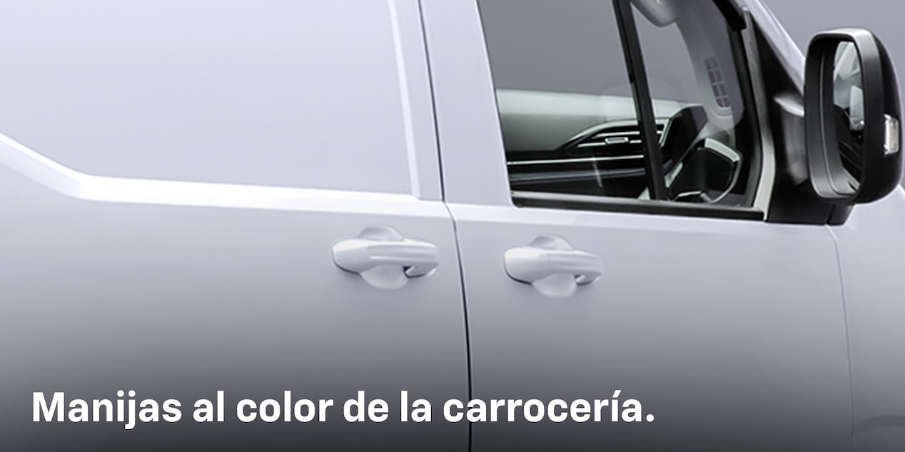 Manijas del color de la carrocería de tu próxima Chevrolet Express Max 2025, van de carga